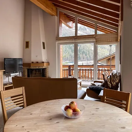 Chateau Appartement-fewo 4-bettwohnung Allalin A 31 By Interhome Saas-Fee